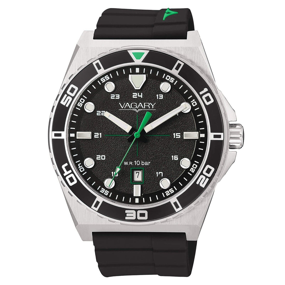 Orologio uomo  Vagary By Citizen  acqua cinturino Gomma IB9-310-50