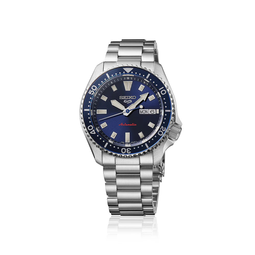 Orologio Uomo Seiko 5 Automatico SKX Blu SRPL83K1