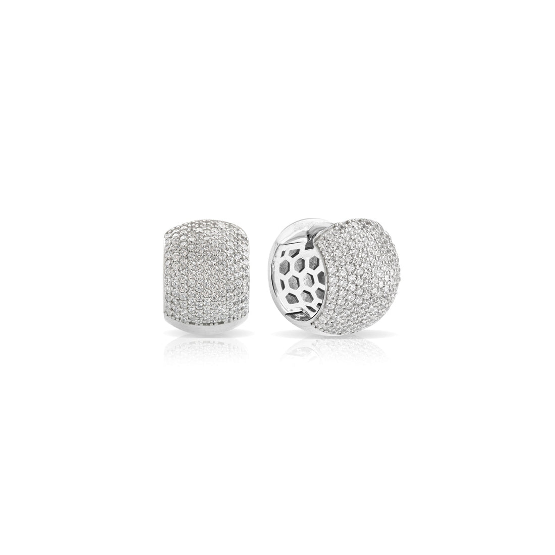 Orecchini Donna Argento Bianco Zirconi Sogni OR095BB