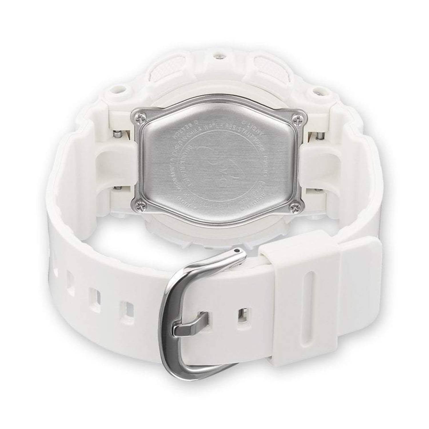 Orologio Donna Casio G-SHOCK Quarzo Analogico Digitale Rosè Bianco BA-110X-7A1ER