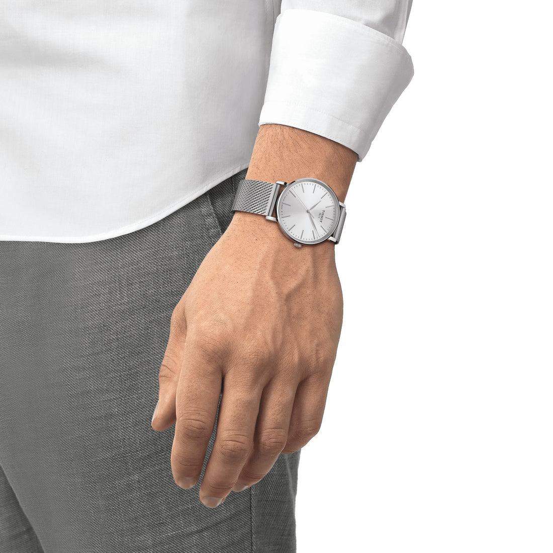 Orologio Uomo Tissot Everytime Gent Solo Tempo Acciaio T1434101101100
