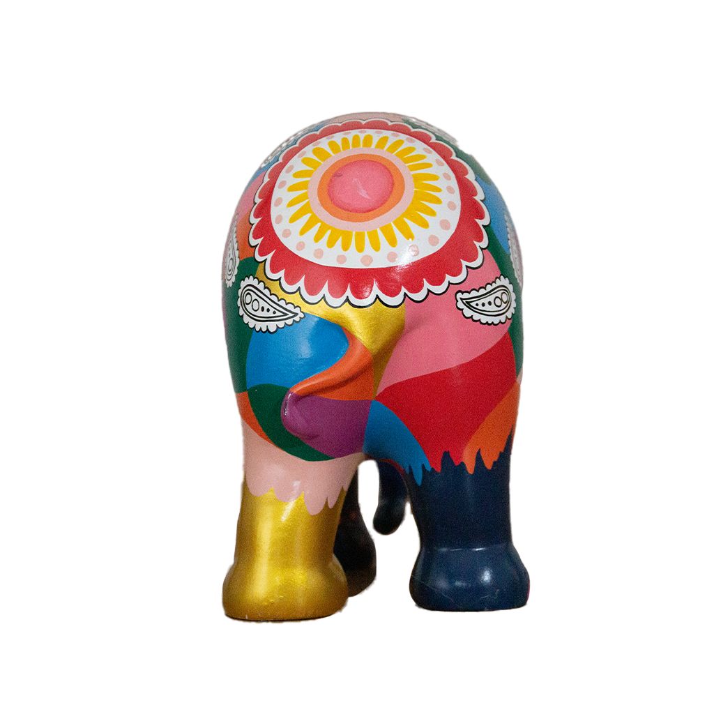 Scultura Elefante Onlylux Dumbo 20 cm Resina Dipinto A Mano 8858831263482