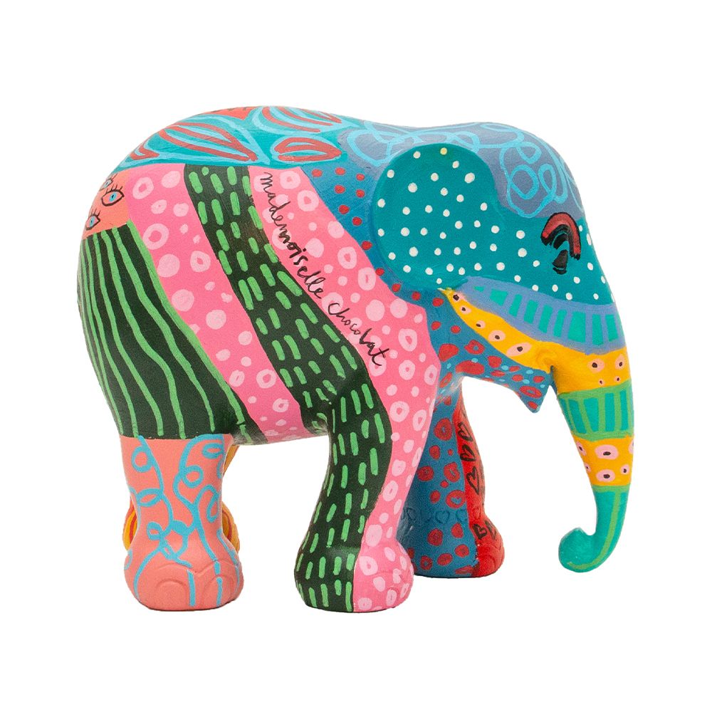 Scultura Elefante Onlylux Magical Life 15cm Resina Dipinto A Mano 8858831261679