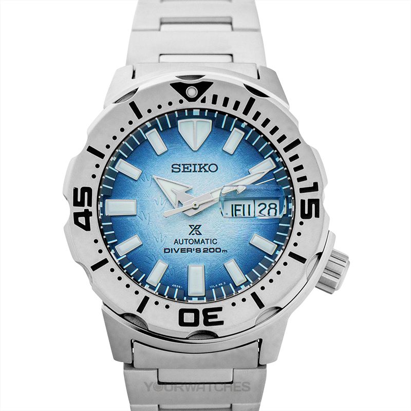 Orologio Uomo Seiko Prospex Save The Ocean Automatico Solo Tempo Data SRPG57K1