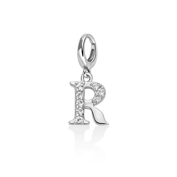 Charm Donna Miluna Pendente Argento Topazio PFD888-R