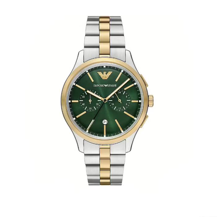 Orologio Uomo Emporio Armani Cronografo Data Quarzo Blu AR11688