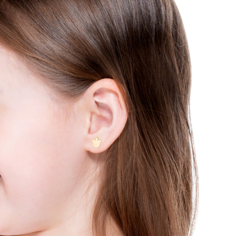 Orecchini Bambina Roberto Giannotti Oro 9 KT Lucido Angelo Lastra NKT208