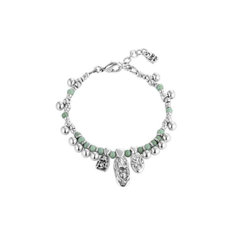 Bracciale Donna Uno De 50 Con Gemme Di Colore Verde