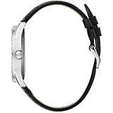 Orologio Donna Guess Quarzo Solo Tempo Acciaio Pelle Nero Zirconi GW0098L2