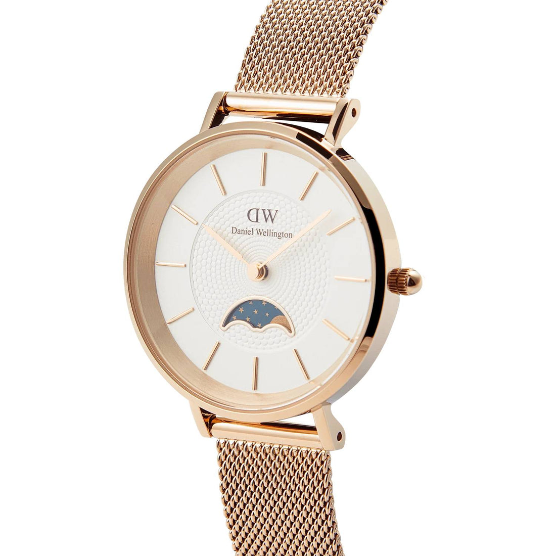 Orologio Donna Daniel Wellington Petite Lune Acciaio Rosè Fasi Lunari DW00100773