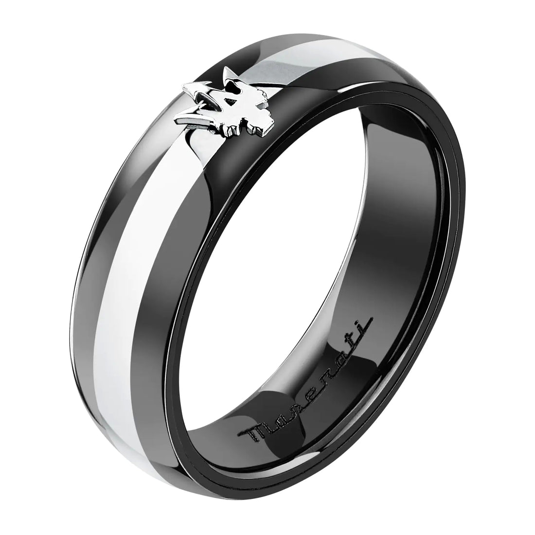 Anello Uomo Maserati Acciaio Ceramic Misura 23 JM225ATZ61023