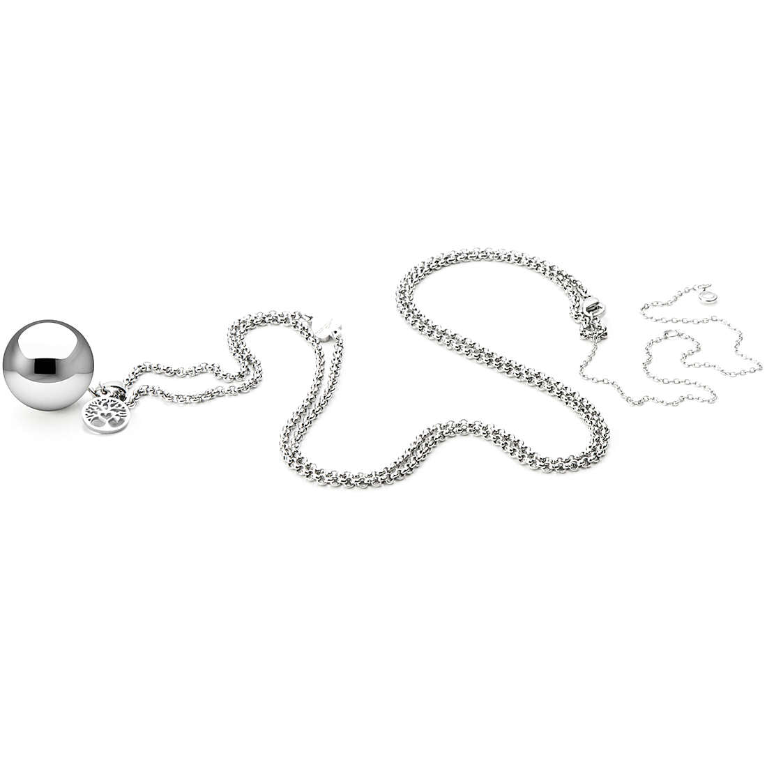 Collana Donna 4US Cesare Paciotti Acciaio Albero Della Vita Chiama Angeli 4UCL3169W