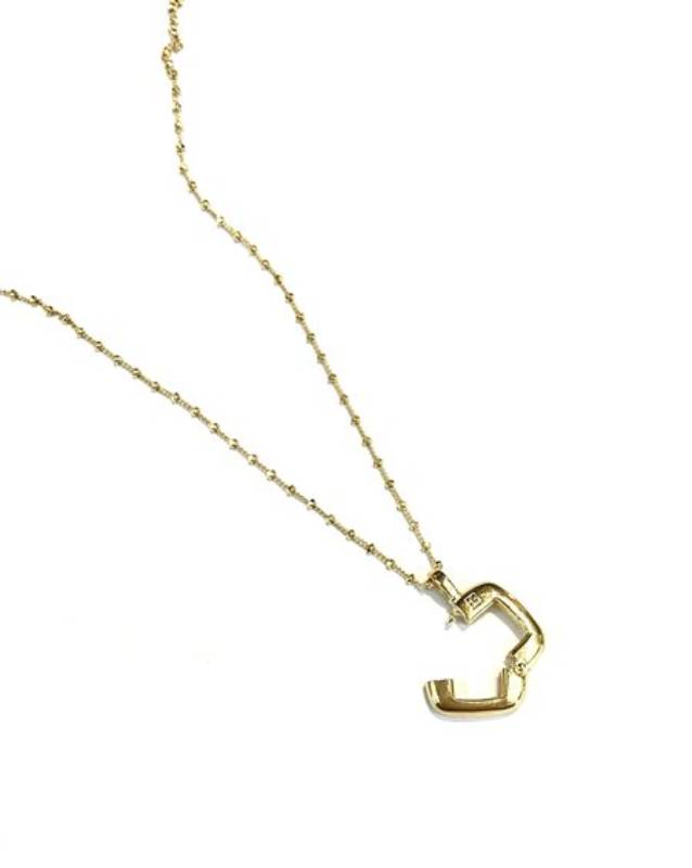 Collana Donna Eleonora Giordani Argento 925 Dorato Componibile Con Simbolo O Iniziale EGCO02