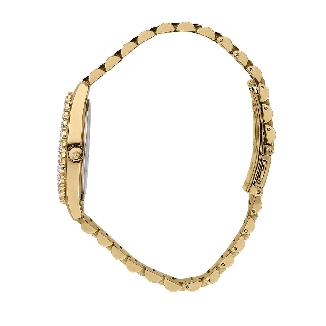 Orologio Donna Chiara Ferragni Acciaio Dorato Zirconi Quarzo Solo Tempo