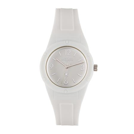 Orologio Donna Jack&CO POP Quarzo Solo Tempo Gomma Bianco
