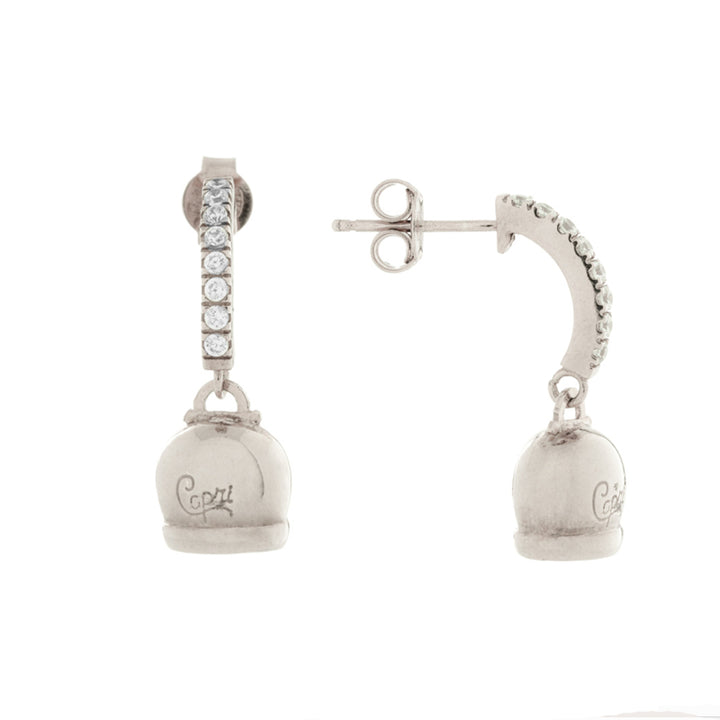 Orecchini La Campanella di Capri Argento Campanella Porta Fortuna OCGD2-ARG