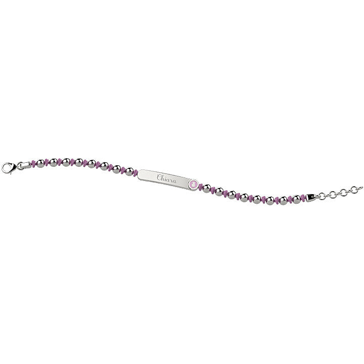 Bracciale Bambino Nanàn Argento 925 Personalizzabile NAN0115