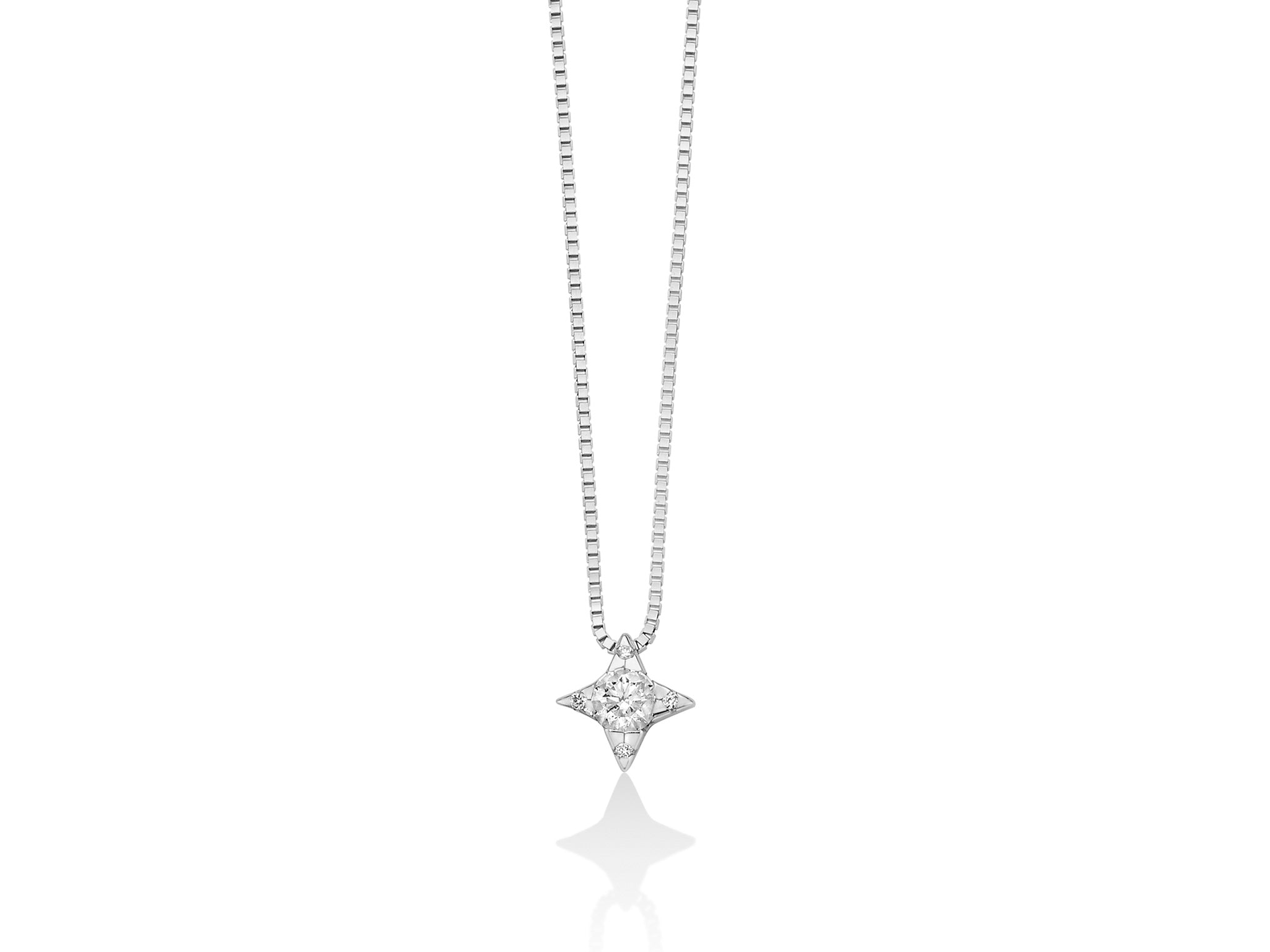 Collana Donna Miluna Punto Luce ORO 750 con  diamanti CLD4023-011G7