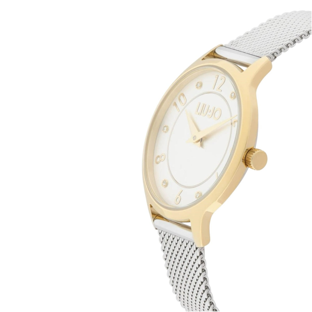 Orologio Donna Acciaio Liu Jo  casual laura lux Quarzo  Solo Tempo Maglia Milano TLJ2683