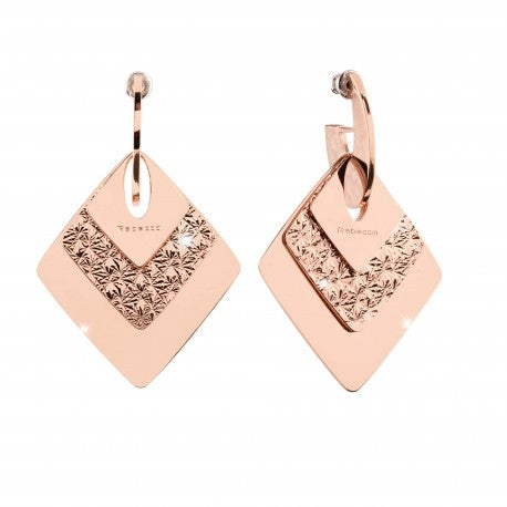 Orecchini Donna Rebecca Bronzo Rosè Femme BFEOBR09