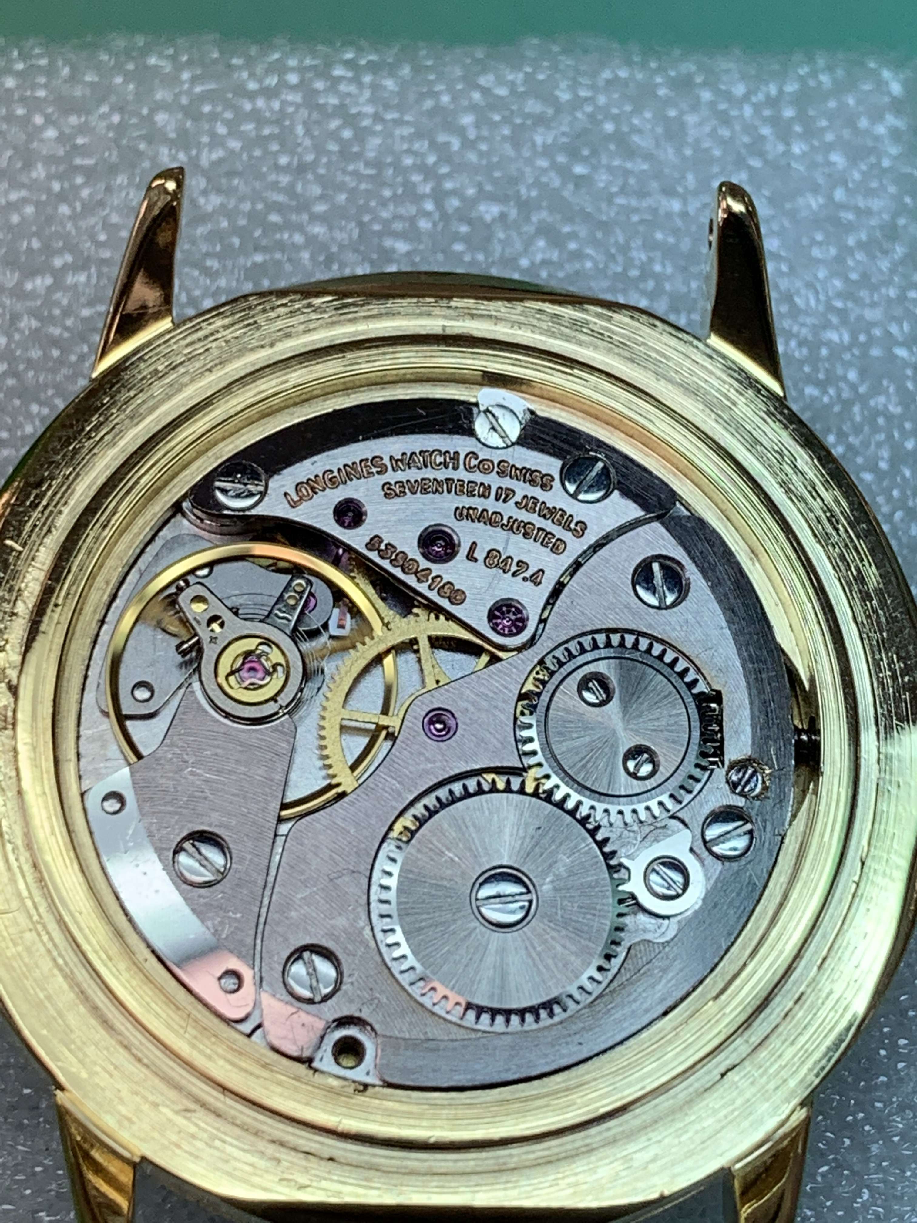 Orologio Uomo Longines L847.4 Carica Manuale Vintage Anni 70 Fibbia Originale
