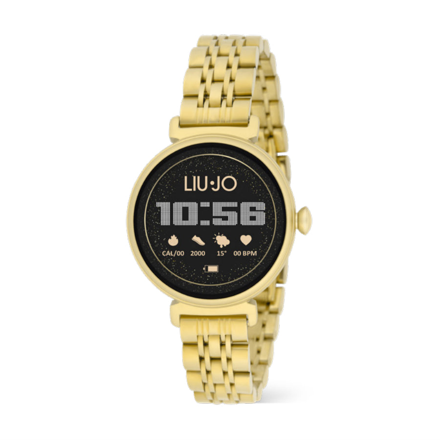 Orologio Donna Liu Jo Smartwatch Voice Glam Lady Gold Acciaio SWLJ157