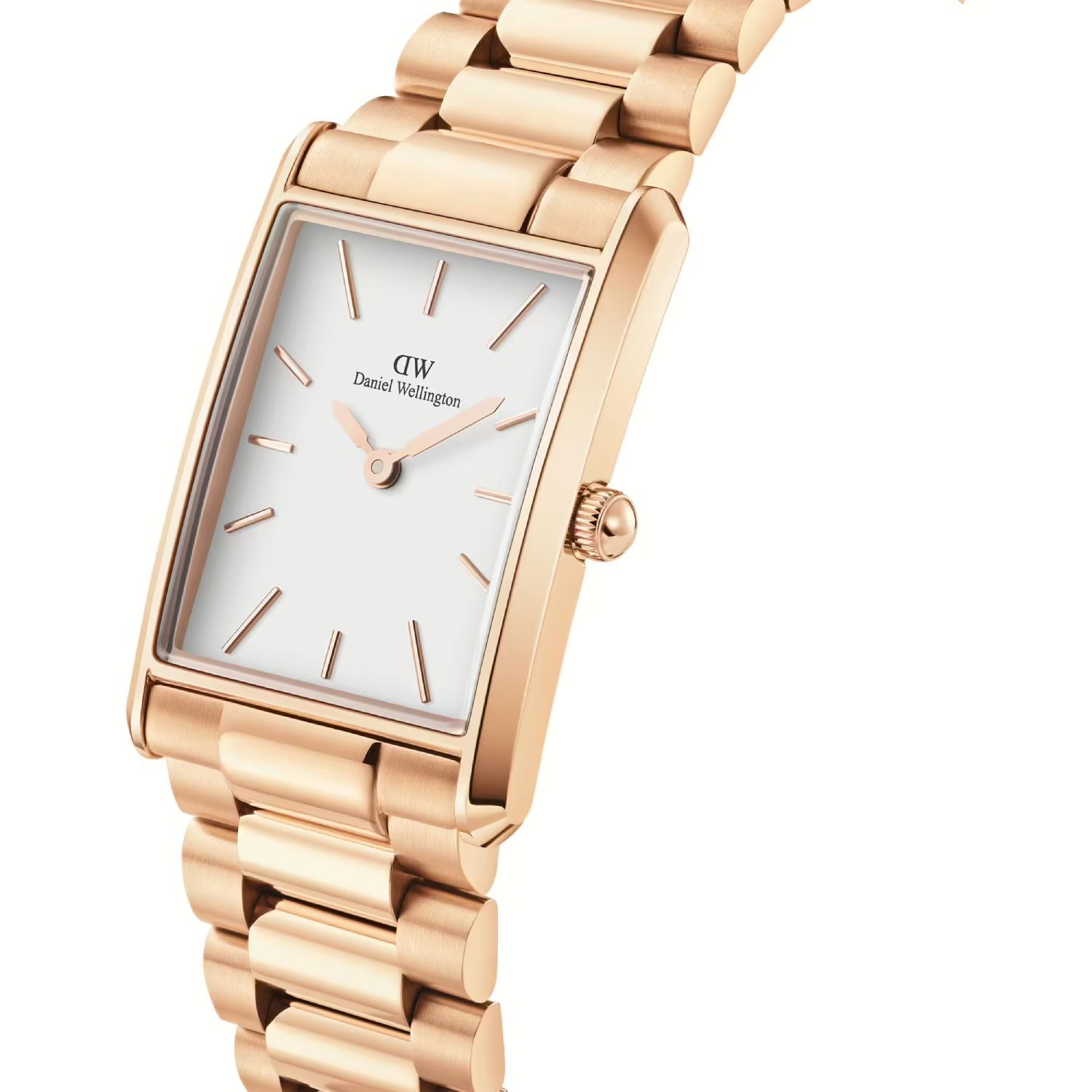 Orologio Donna Daniel Wellington Acciaio Rosè Quadro 32 x 22 mm DW00100699