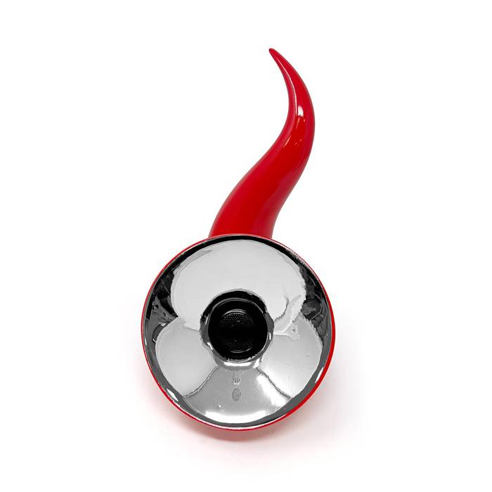 Corno Sequenze Amplificatore Bluetooth Rosso Argento SQ0201/AR
