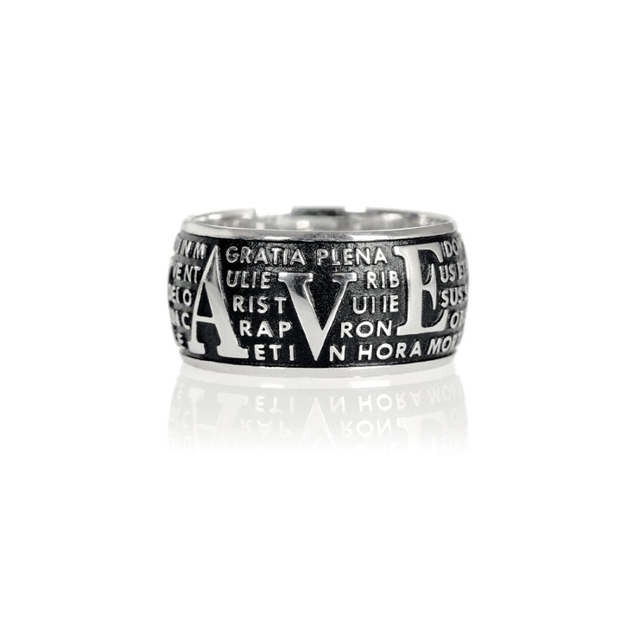 Anello Fedina Precem Mater  Argento 925 AGI106/A Mis 17
