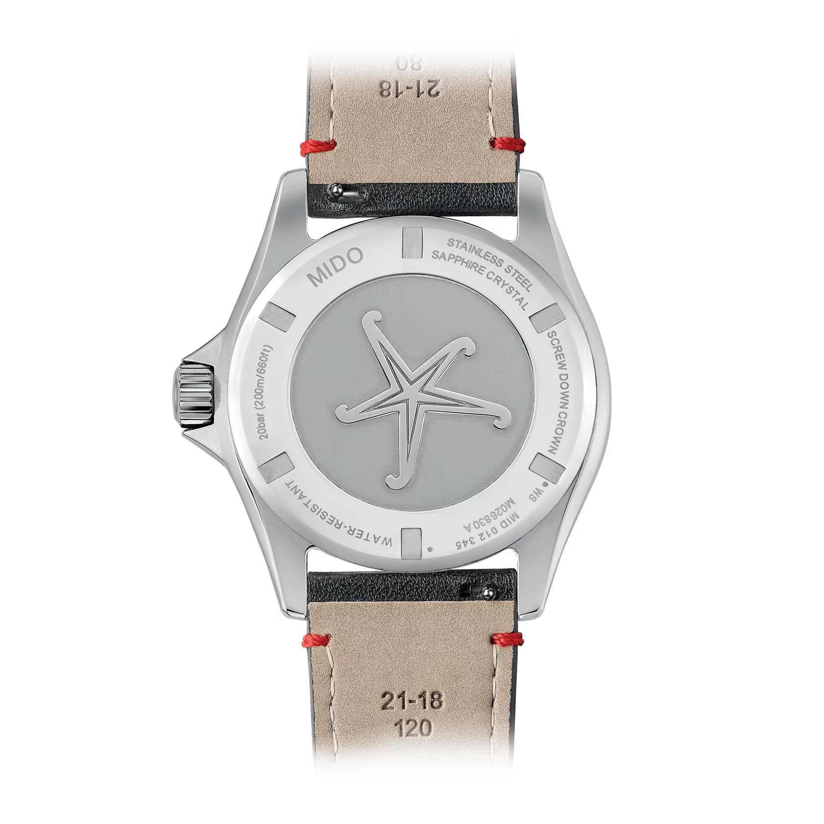 Orologio Uomo Mido Automatico Ocean Star Worldtimer M0268301603000