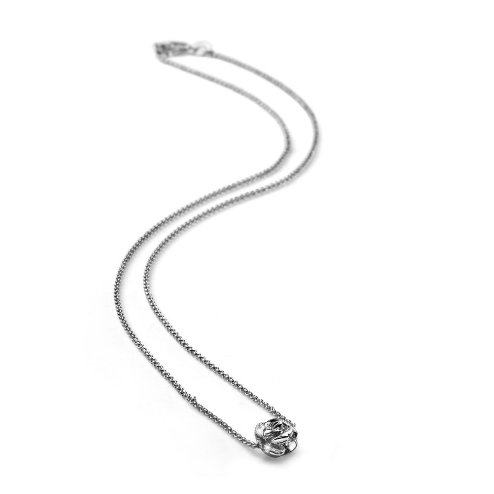 Collana Donna Maria Cristina Sterling Argento 925 Rosa Lucida Catena Rolò G2968