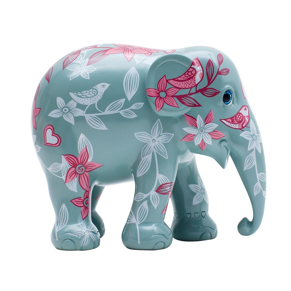 Scultura Elefante OnlyLux Love Story 10 cm  Resina Dipinto A Mano 8858831230781