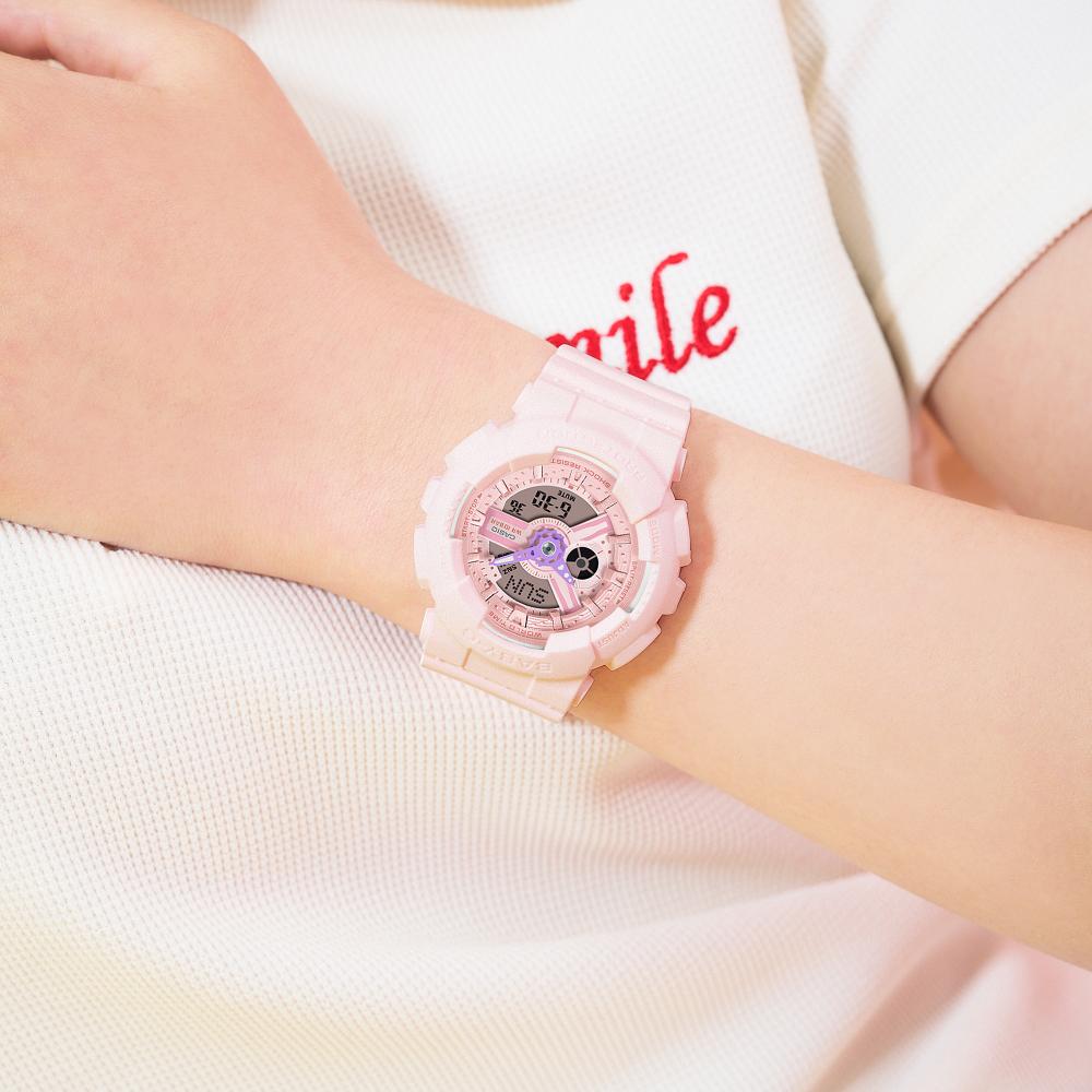 Orologio Donna Bambina Casio G-SHOCK BABY-G Rosa BA-110AH-4AER
