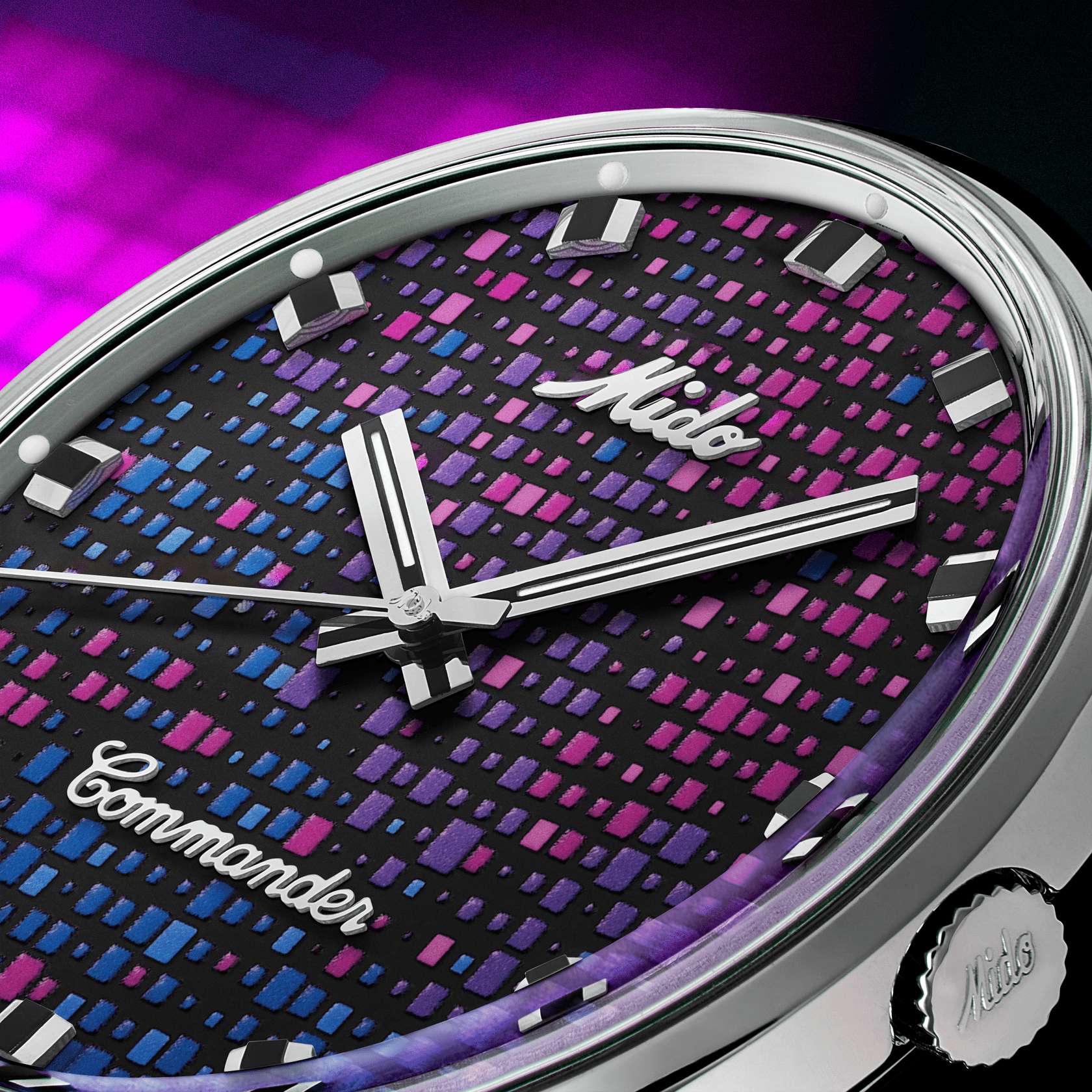 Orologio Uomo Mido Automatico Pixel Commander M84294N711