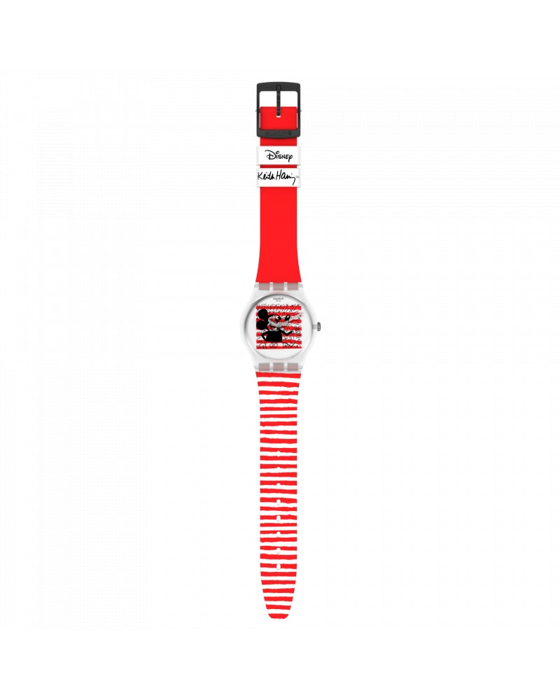 Orologio bambino Swatch solo tempo GZ352 Mouse Mariner