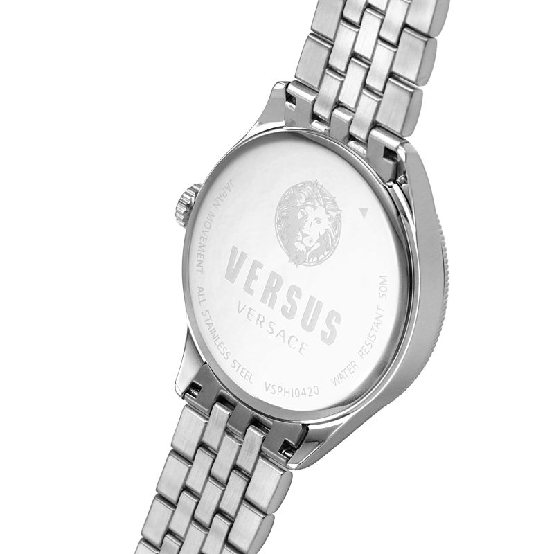 Orologio Uomo Versus By Versace Blu Quarzo Solo Tempo Acciaio Leone VSPHI0420