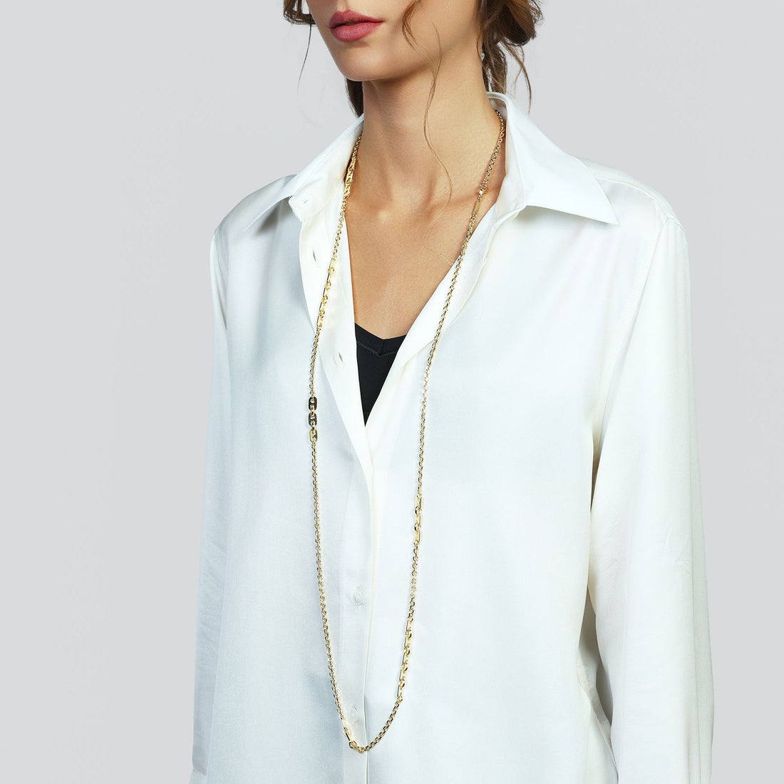 Collana Donna Unoaerre Bronzo Dorato Catena 581451