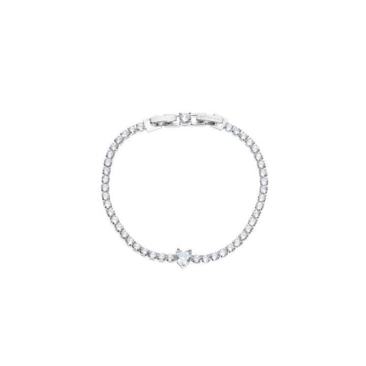 Bracciale Donna Ottaviani Tennis Zirconi Bianchi Cuore 501134B