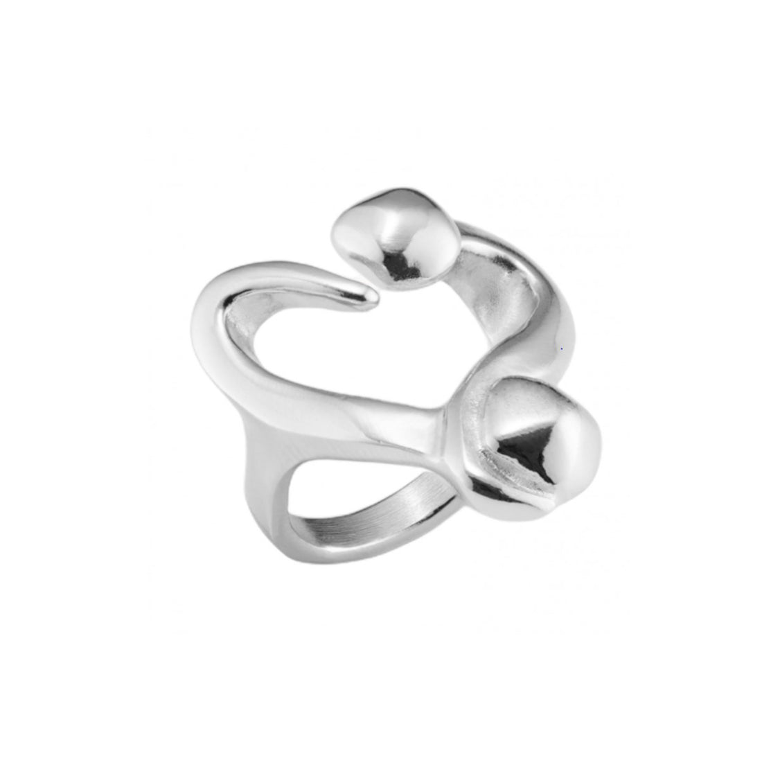Anello Donna Uno De 50 One Love Cuore Zama Lucido ANI0777MTL00015