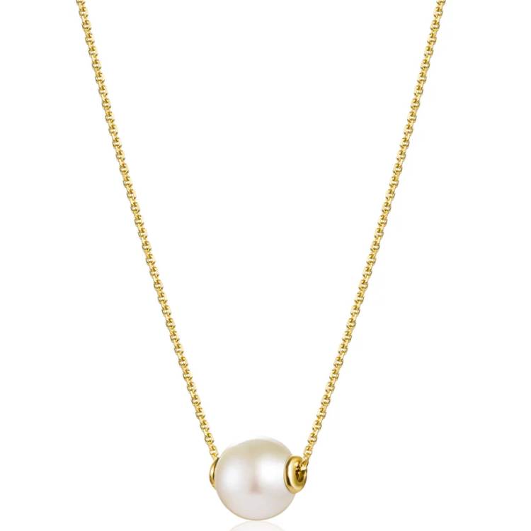 Collana Roberto Giannotti Donna Oro Giallo 9 kt Perla Passante NKT354G