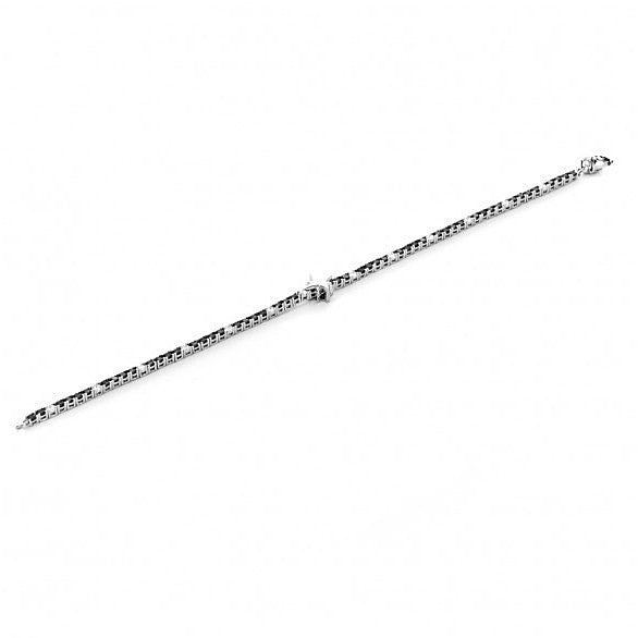 Bracciale Tennis Uomo Cesare Paciotti Argento 925 Rosa Dei Venti JPBR2352B/19