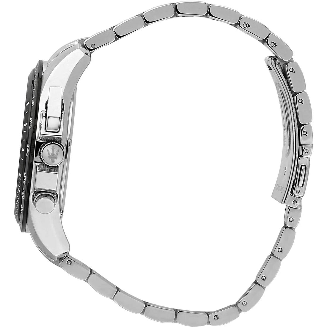 Orologio Uomo Maserati Acciaio Cronografo Quarzo Bianco Nero R8873612049