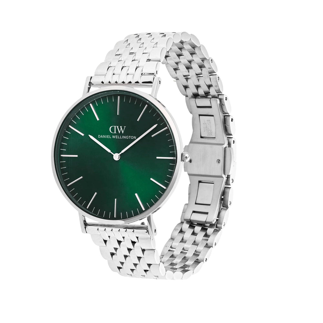 Orologio Uomo Daniel Wellington Classic Link Acciaio Verde DW00101022