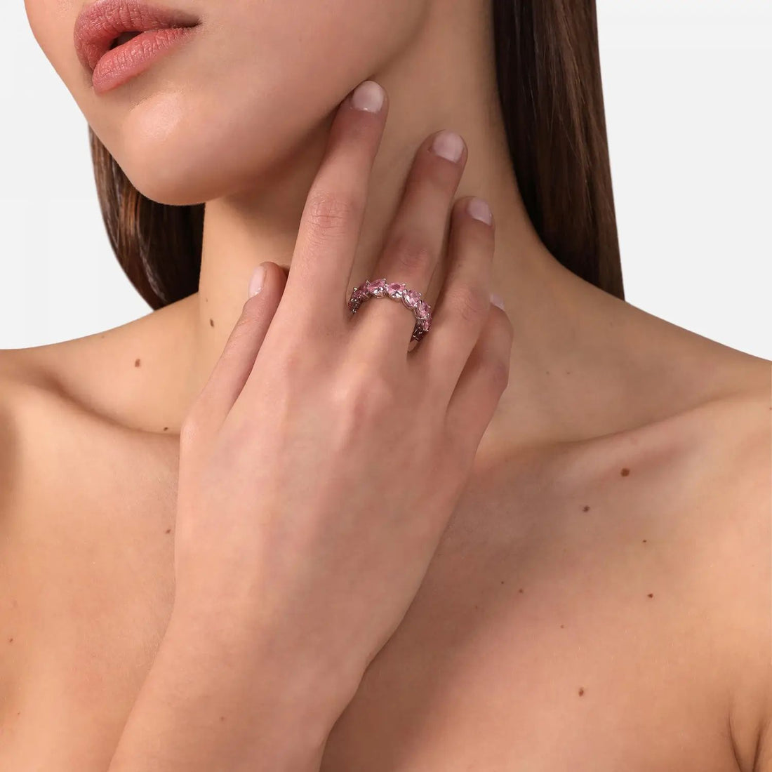 Anello Donna Chiara Ferragni Acciaio Cuori Rosa J19AVG04014