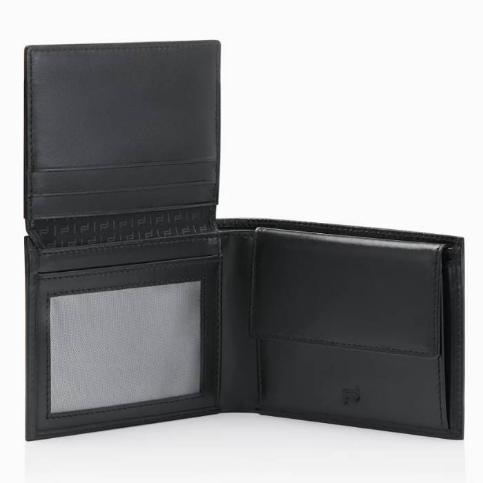 Portafoglio Classico Porsche Design Pelle Liscia Nera OBE09906-001