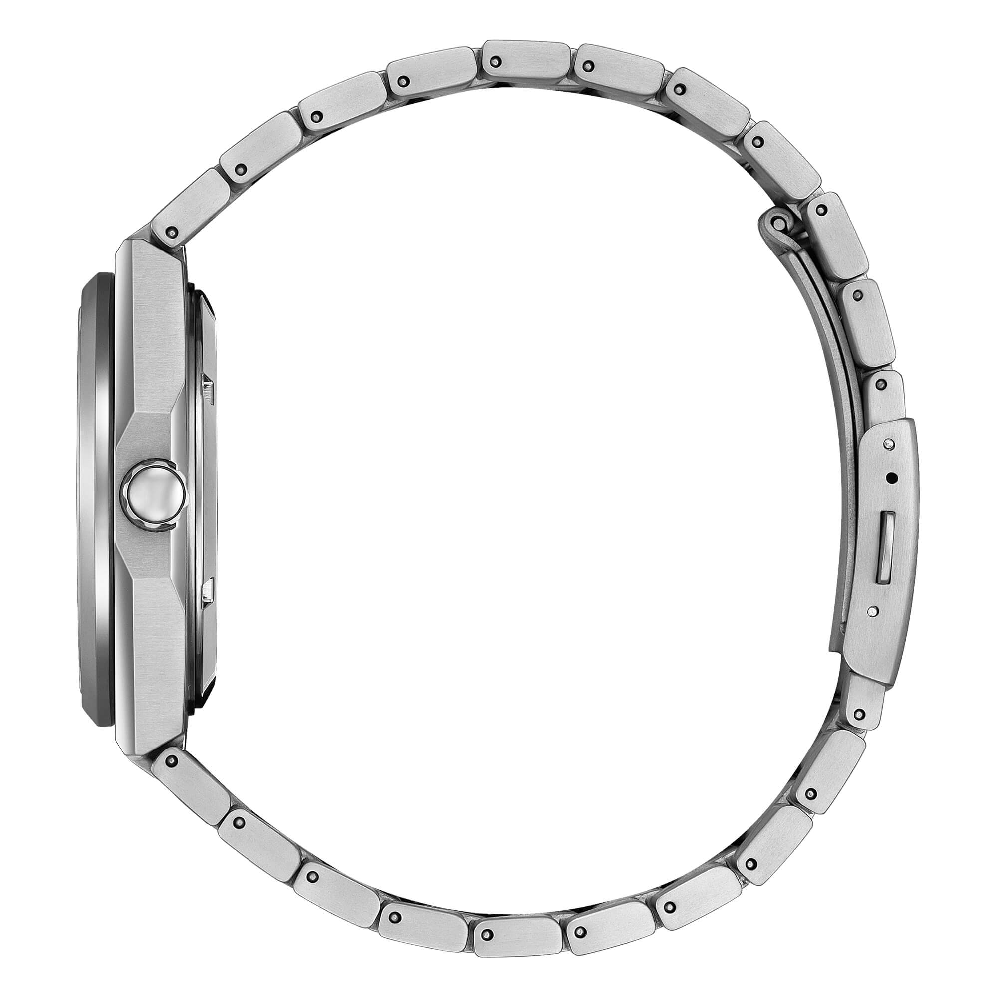 Orologio Uomo Citizen Automatico Super Titanio Blu Data NJ0180-80L