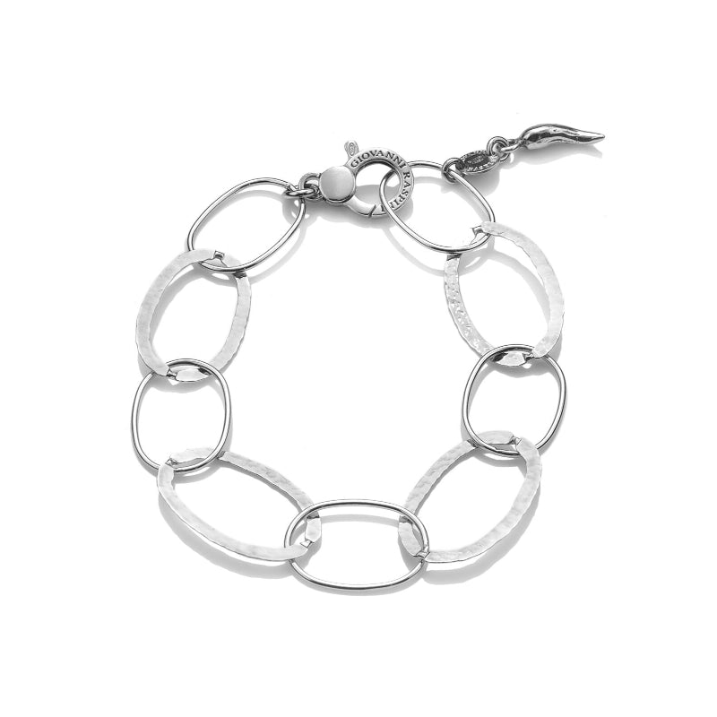 Bracciale Donna Giovanni Raspini Argento 925 Catena Ovale Grande 10505