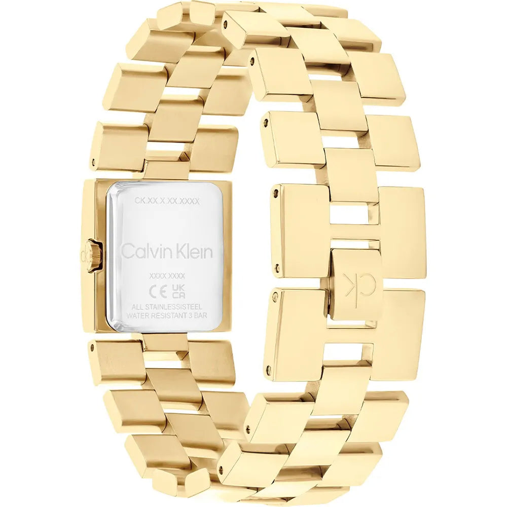 Orologio Donna Acciaio Dorato Calvin Klein Quarzo 25100089