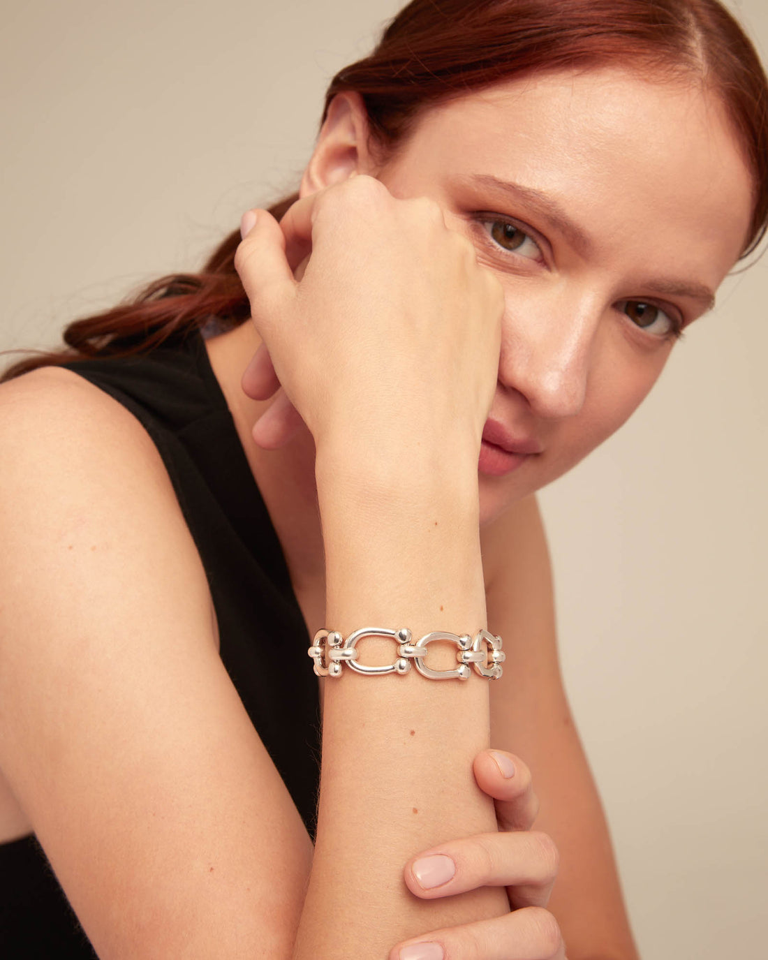 Bracciale Uno De 50 Donna a Catena PLU2421MTL0000M