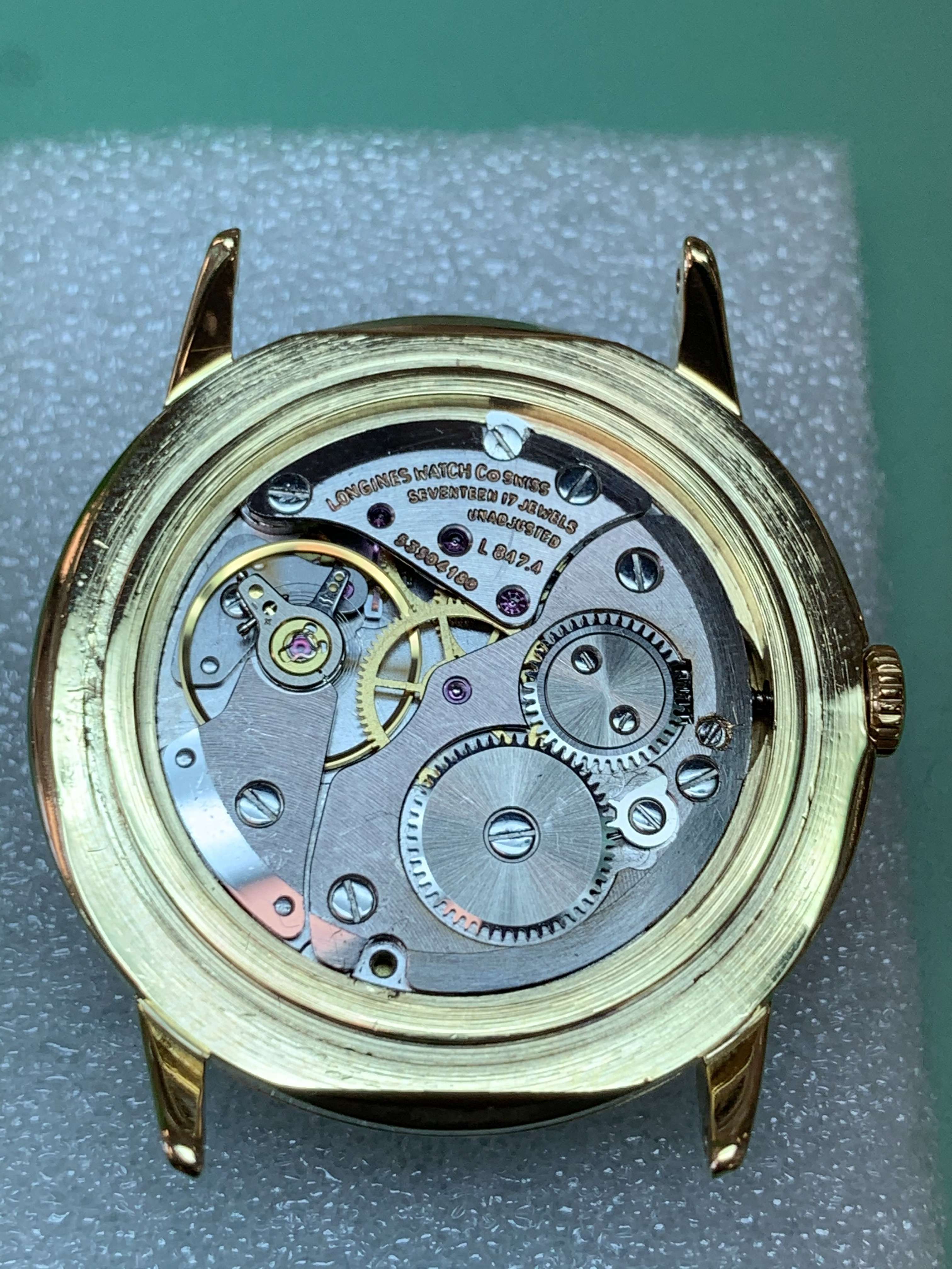 Orologio Uomo Longines L847.4 Carica Manuale Vintage Anni 70 Fibbia Originale